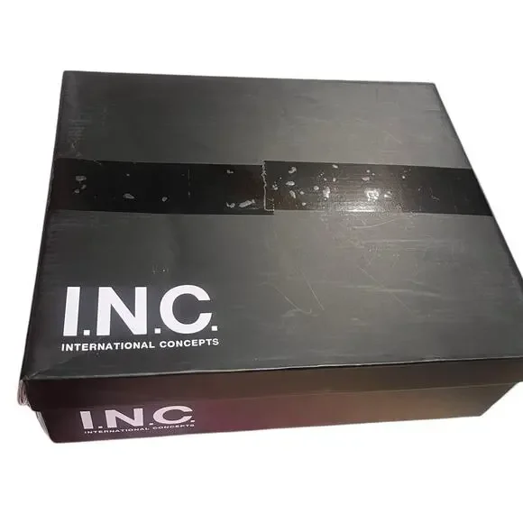 INC INTERNATIONAL CONCEPTS Women's Senalda Booties Black Sequins Sz 6